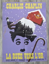 Affiche.  Charlie Chaplin. La