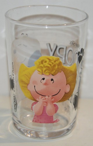 Verre moutarde snoopy et - moutarde,