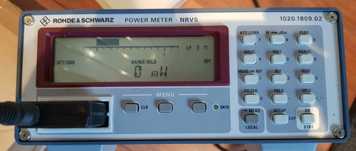 Rohde and schwarz - power, meter