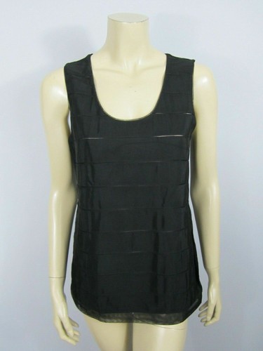 Ann taylor black sleeveless - black,