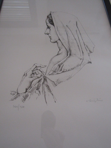Foujita léonard madone - léonard, /