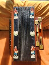 Vtg 1890's Antique C. T. MENZE Squeeze Box Concertina Accordion Melodeon