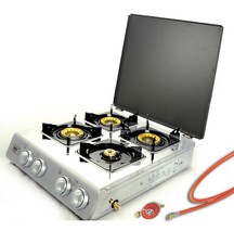 Inox Cuisinière à Gaz 4