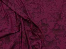 Tissu Jersey Viscose Fuchsia