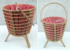 TRAVAILLEUSE EN ROTIN -