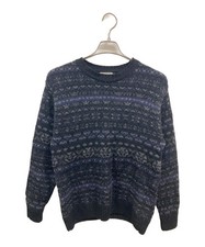 INVERALLAN Wool knit Inverallan Size: 42 Navy Men