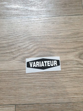 Autocollant cache variateur Peugeot 103