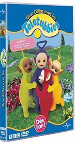 Dvd teletubbies gros - gros, câlins