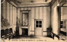 Old postcard Corsica - Ajaccio - La Maison de Napoléon I Le Fumoir (710185)