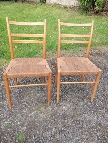 Paire chaises design - paire, de