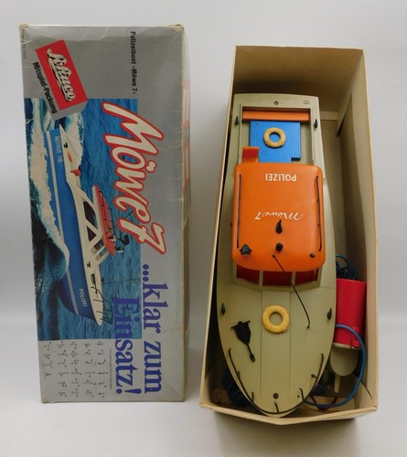 Schuco mowe polizeiboot - mowe,