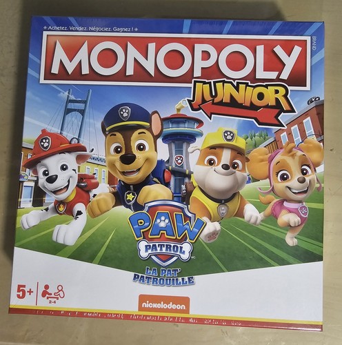 Jeu monopoly pat patrouille - monopoly,