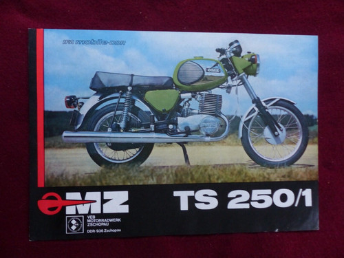 Prospectus catalogue moto mz - moto,