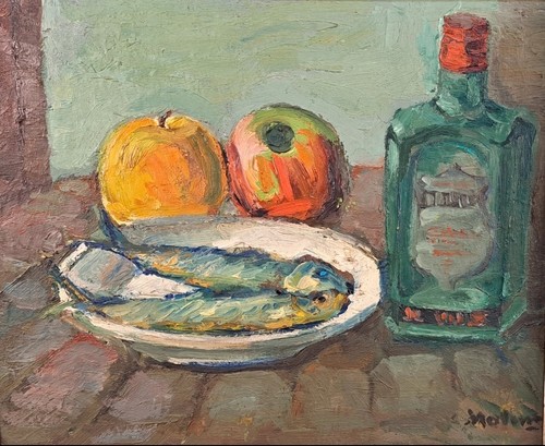 Tableau ancien huile - ancien,