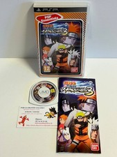 Jeu Vidéo Naruto Ultimate Ninja Heroes 3 Sony Playstation PSP Complet Bandai VF