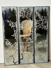 Miroir triptyque peint années
