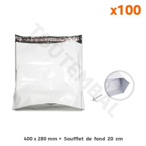 Enveloppe plastique commerce - enveloppe,