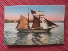 ++"1103" postcard fishing boat