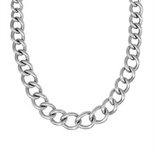 Silverly .925 Argent Sterling Electroformage Collier à Chaîne Épais