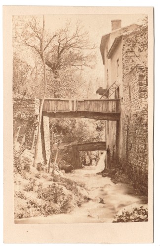 Cascade royat circa 1865 - royat,