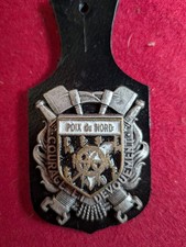insigne de pompiers,pucelle,Sapeurs pompiers Poix du Nord (18i)