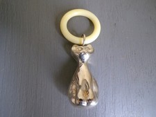 hochet de bébé ancien chat