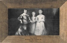 CP PICTURE PORTRAIT OF THE CHILDREN OF CHARLES 1ER BY VAN DYCK
