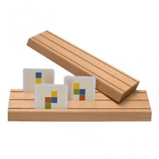 Porte-Cartes En Bois Massif - 30x6 Cm - 2 Pièces