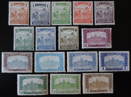 Timbres hongrie - timbres, de