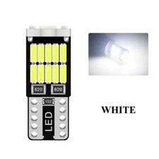 Ampoule a LED en T10 W5W CANBUS 6000K 26 SMD 4014 Blanc Veilleuse pour auto moto