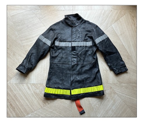 Veste cuir bspp sapeurs - cuir,