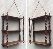 ETAGERE A SUSPENDRE - EPOQUE ROMANTIQUE - ANCIEN - VINTAGE