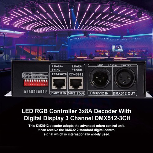 Décodeur led rgb controller - décodeur,