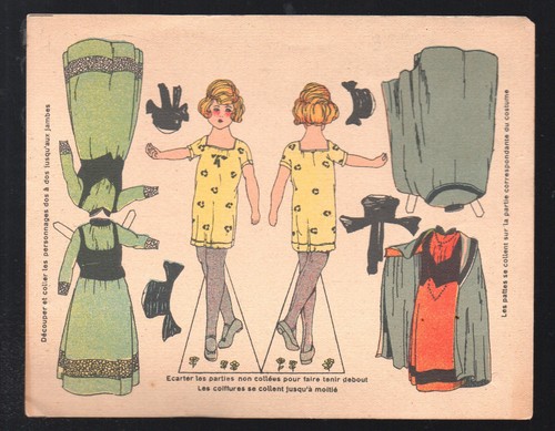 Jeu poupées planche à - jeu,