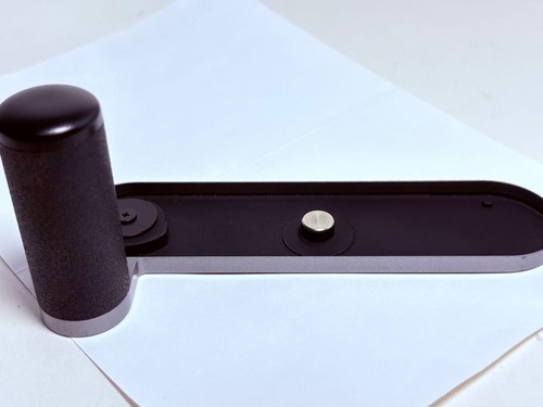 Leica hand grip steel - grip, gray