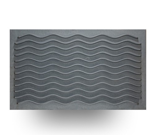 Plaque four fonte avec - plaque,