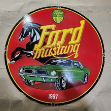 FORD MUSTANG PORCELAINE