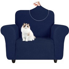 Housse Fauteuil 1 Place avec Accoudoirs Housse Canapé Extensible Universelle ...