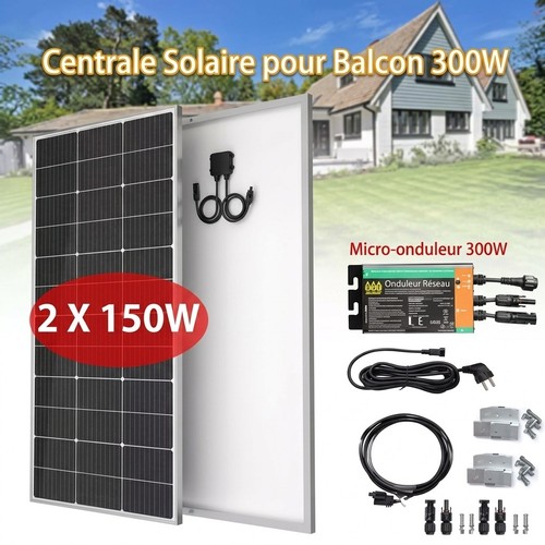 Centrale solaire balcon - centrale, 300w