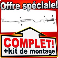 Ligne pot d'échappement pour