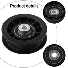 Poulie ralenti plate pour