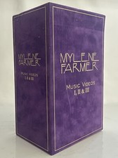 Mylène Farmer Coffret, 3VHS : l'intégrale Music Vidéos I,II, III Edition limitée