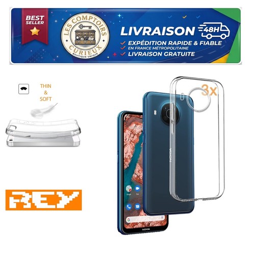 Lot coques nokia x10 - 3, x20
