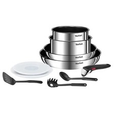 TEFAL INGENIO EMOTION Set 10 pcs – Inox – Casseroles & Poêles Induction – Poigné