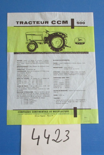 4423 prospectus - n°4423, /
