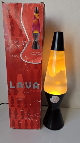 Jaune lava lamp - lamp, a