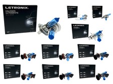Letronix halogen base bulbs 8500K xenon gas ultra white E-mark