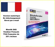 BITDEFENDER Total Security MultiDevice 10 APP 2 Ans PC MAC Android ESD/mail
