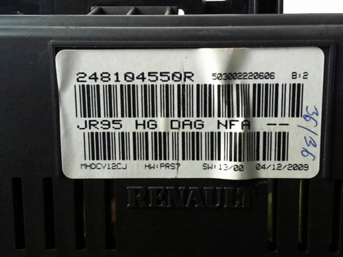 Compteur renault scenic - compteur,