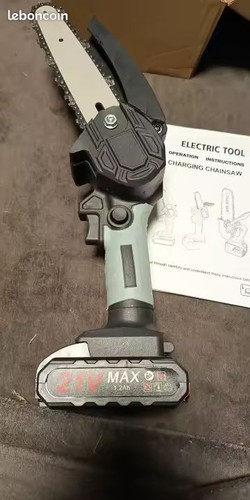 Mini tronçonneuse électrique